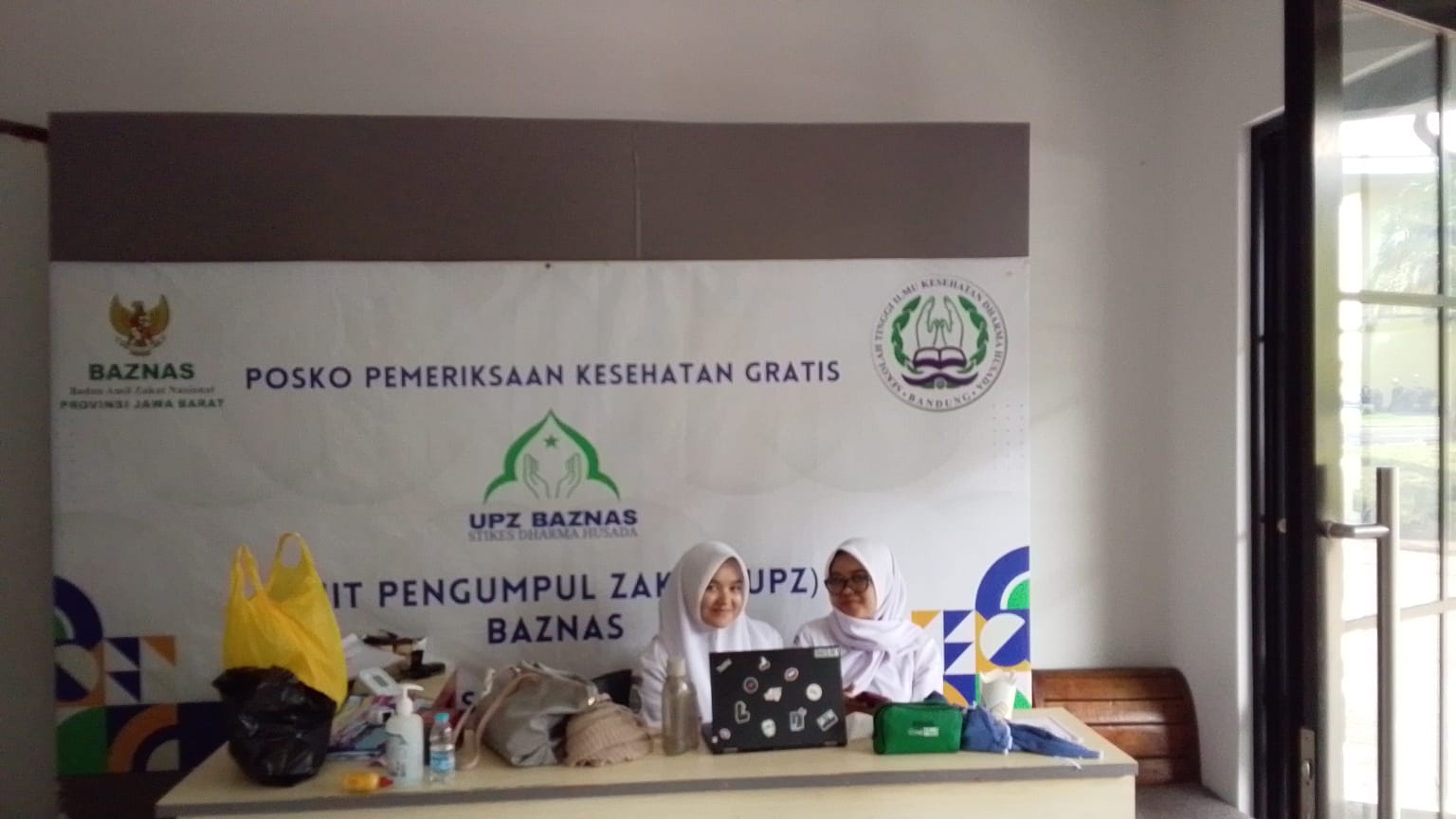 IMG 20250721 WA0018 KEGIATAN POS PELAYANAN KESEHATAN DI KAMPUS 3 KIARA ARTHA PARK STIKes DHARMA HUSADA STIKes