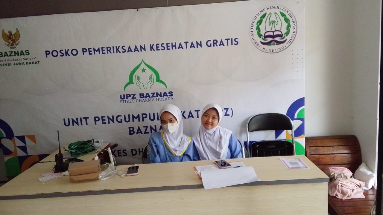 IMG 20250721 WA0019 KEGIATAN POS PELAYANAN KESEHATAN DI KAMPUS 3 KIARA ARTHA PARK STIKes DHARMA HUSADA STIKes