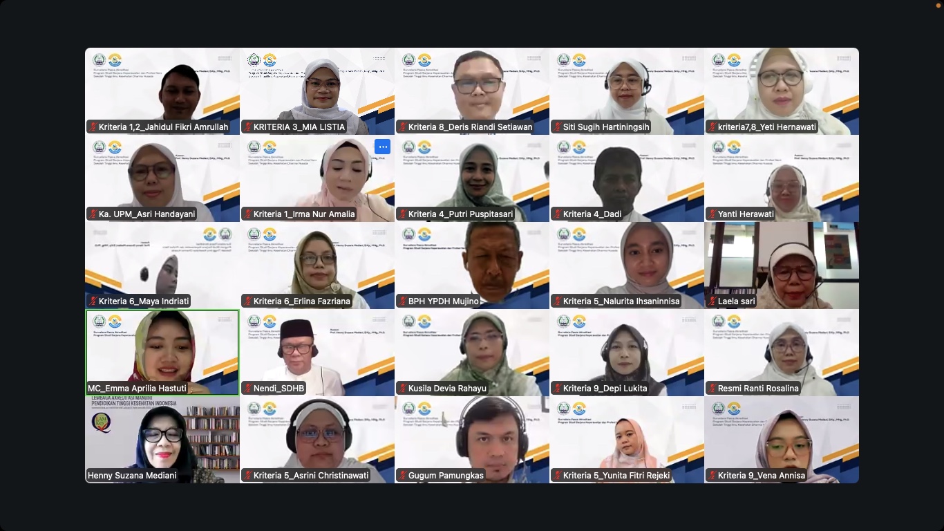 IMG 20250926 WA0006 1 KEGIATAN MONITORING EVALUASI PASCA AKREDITASI PROGRAM STUDI SARJANA KEPERAWATAN DAN PROFESI NERS  STIKes DHARMA HUSADA. STIKes