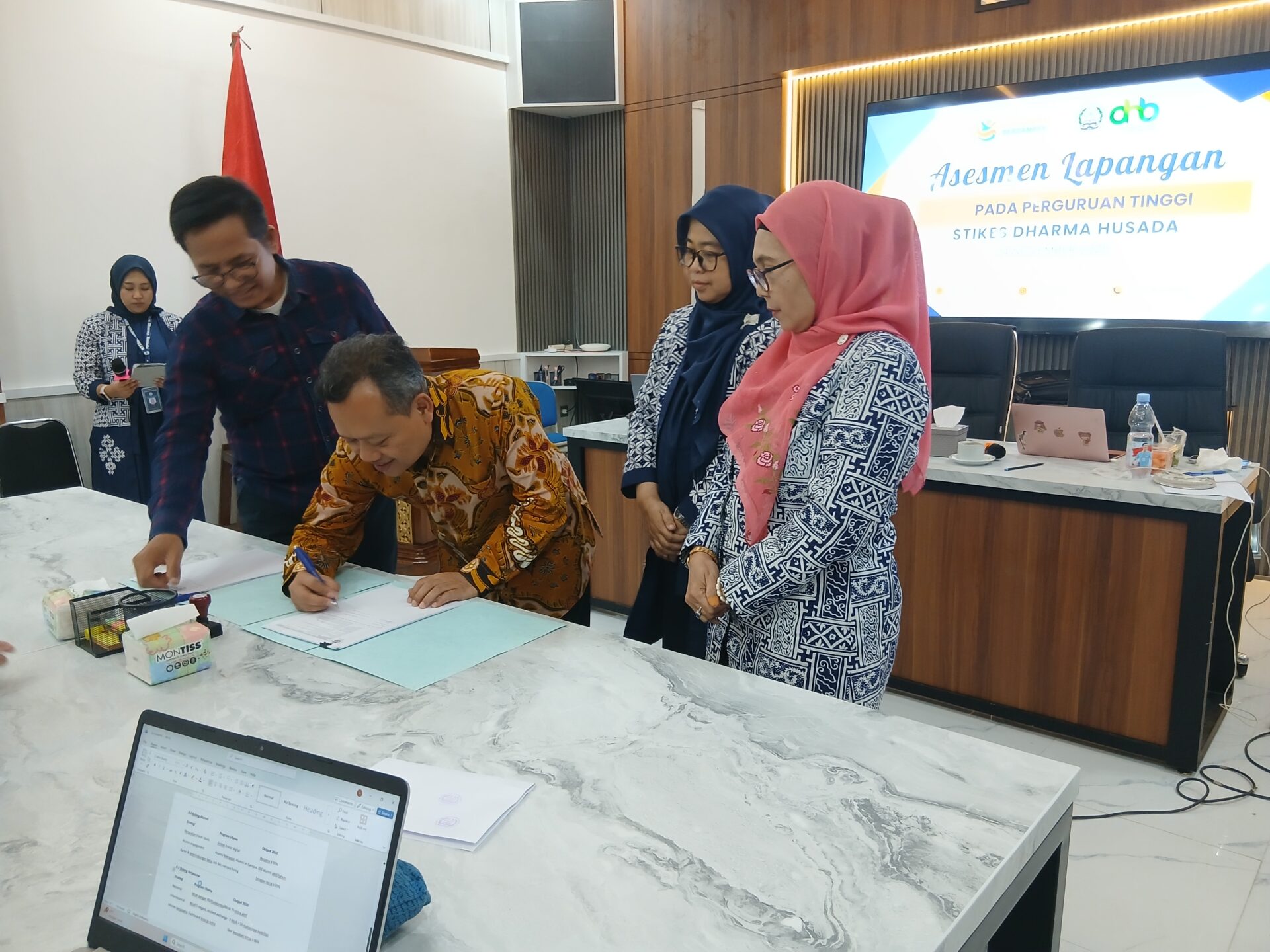 20251124 163059 PELAKSANAAN ASESMEM LAPANGAN AKREDITASI  INSTITUSI PERGURUAN TINGGI (AIPT) STIKes DHARMA HUSADA STIKes