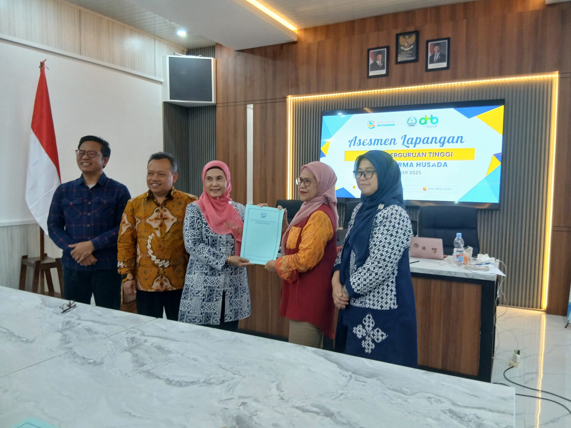 20251124 163440 PELAKSANAAN ASESMEM LAPANGAN AKREDITASI  INSTITUSI PERGURUAN TINGGI (AIPT) STIKes DHARMA HUSADA STIKes