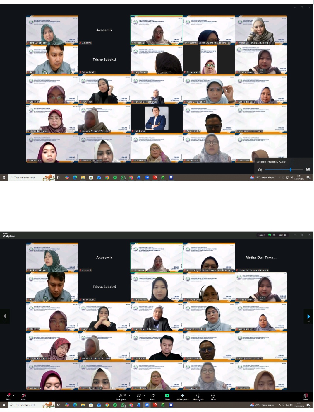 Screenshot 20251219 111026 WPS Office Refreshing Workshop Penyusunan dan Penilaian Kurikulum Outcome Based Education (OBE) pada Program Studi Kesehatan di STIKes Dharma Husada. STIKes