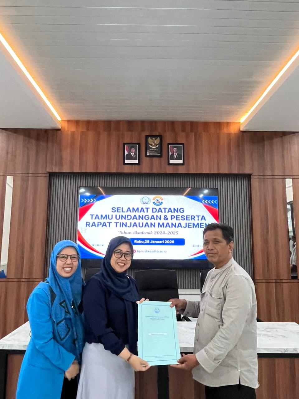 IMG 20260128 WA0023 RAPAT TINJAUAN MANAJEMEN (RTM) OLEH BADAN PENJAMINAN MUTU STIKes DHARMA HUSADA STIKes