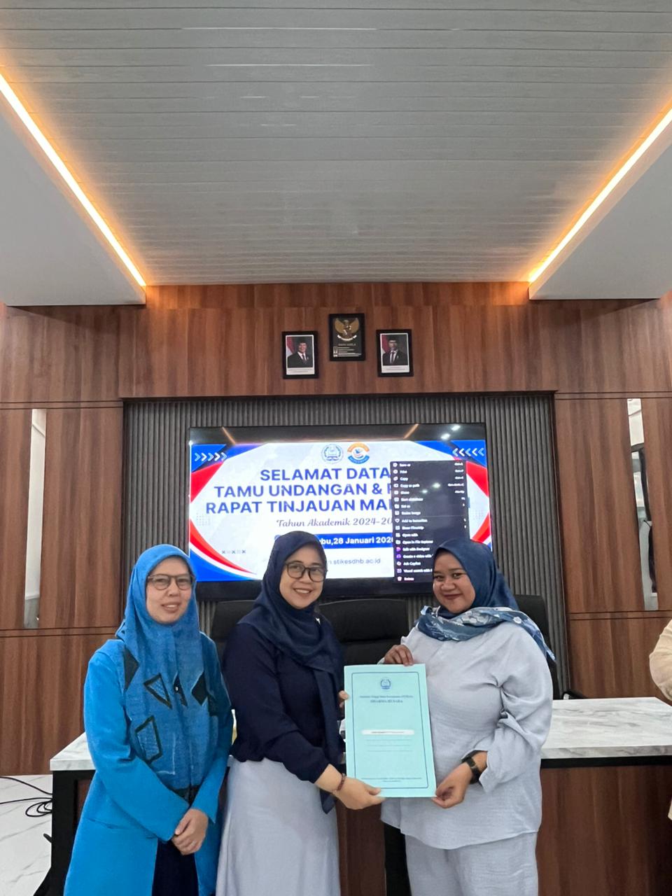 IMG 20260128 WA0026 RAPAT TINJAUAN MANAJEMEN (RTM) OLEH BADAN PENJAMINAN MUTU STIKes DHARMA HUSADA STIKes