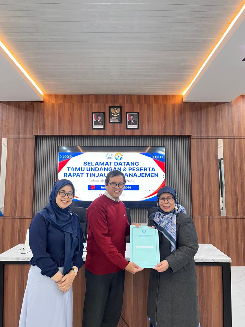 IMG 20260128 WA0072 RAPAT TINJAUAN MANAJEMEN (RTM) OLEH BADAN PENJAMINAN MUTU STIKes DHARMA HUSADA STIKes