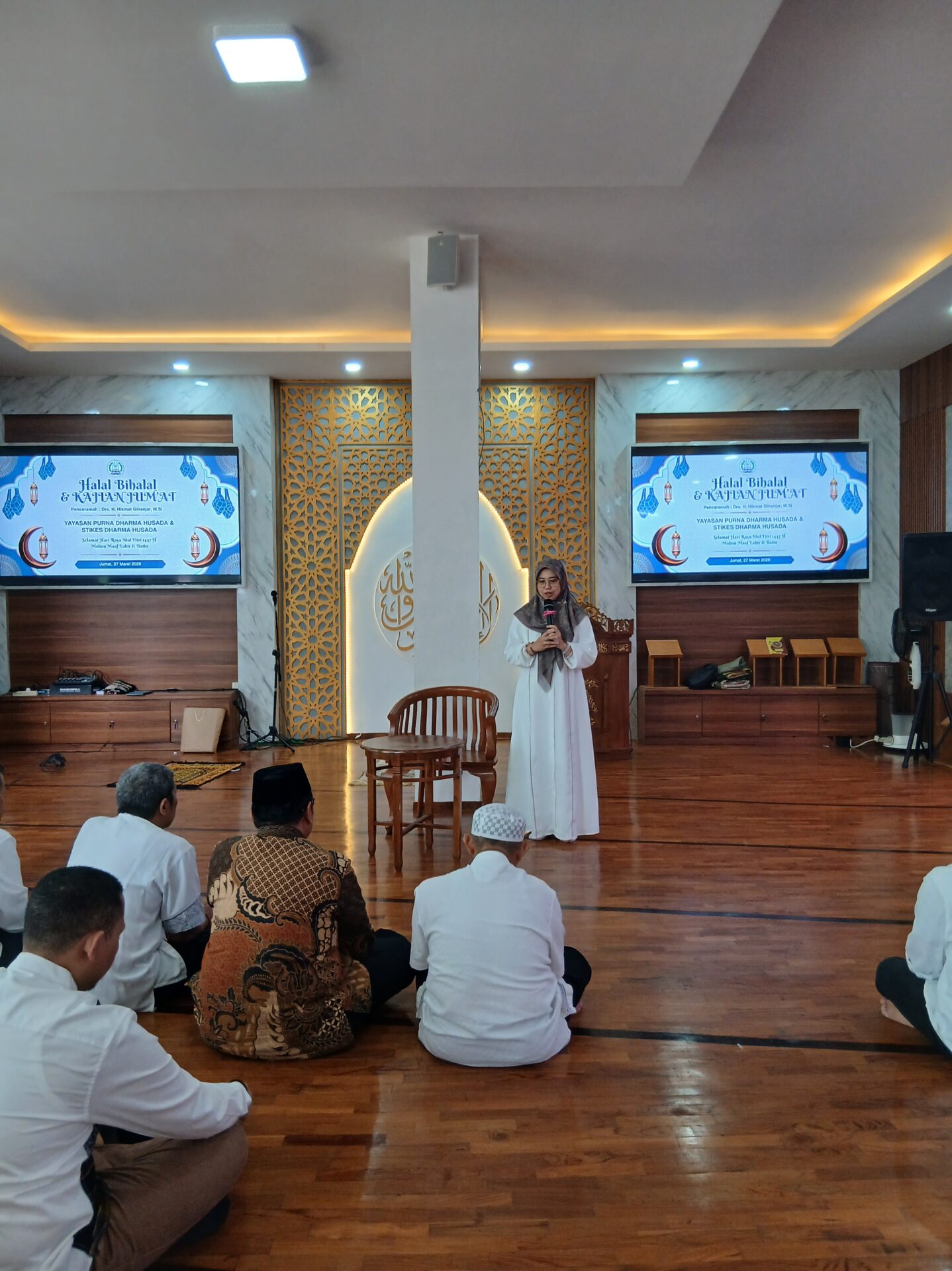 20260327 081915 HALAL BIHALAL DAN KAJIAN RUTIN JUMAT PAGI DALAM RANGKA HARI RAYA IDUL FITRI 1447 H BERSAMA BAPAK Drs. H. HIKMAT GINANJAR, M.Si STIKes