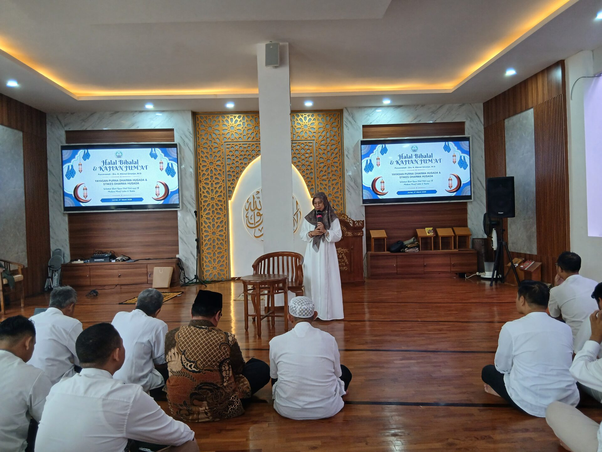 20260327 081924 HALAL BIHALAL DAN KAJIAN RUTIN JUMAT PAGI DALAM RANGKA HARI RAYA IDUL FITRI 1447 H BERSAMA BAPAK Drs. H. HIKMAT GINANJAR, M.Si STIKes
