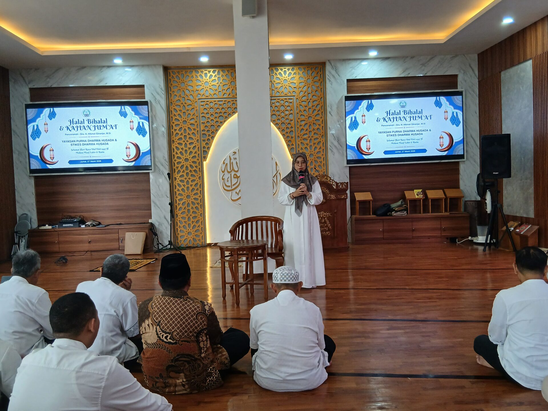 20260327 081933 HALAL BIHALAL DAN KAJIAN RUTIN JUMAT PAGI DALAM RANGKA HARI RAYA IDUL FITRI 1447 H BERSAMA BAPAK Drs. H. HIKMAT GINANJAR, M.Si STIKes