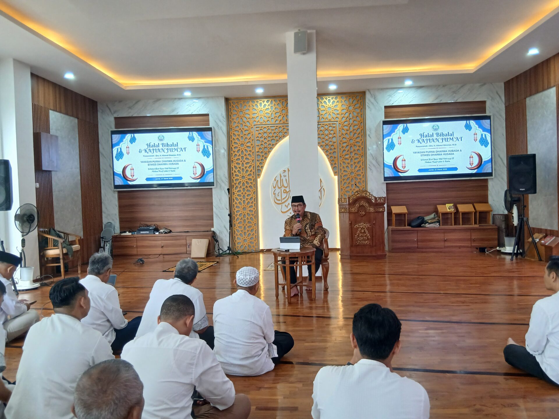 20260327 082705 HALAL BIHALAL DAN KAJIAN RUTIN JUMAT PAGI DALAM RANGKA HARI RAYA IDUL FITRI 1447 H BERSAMA BAPAK Drs. H. HIKMAT GINANJAR, M.Si STIKes