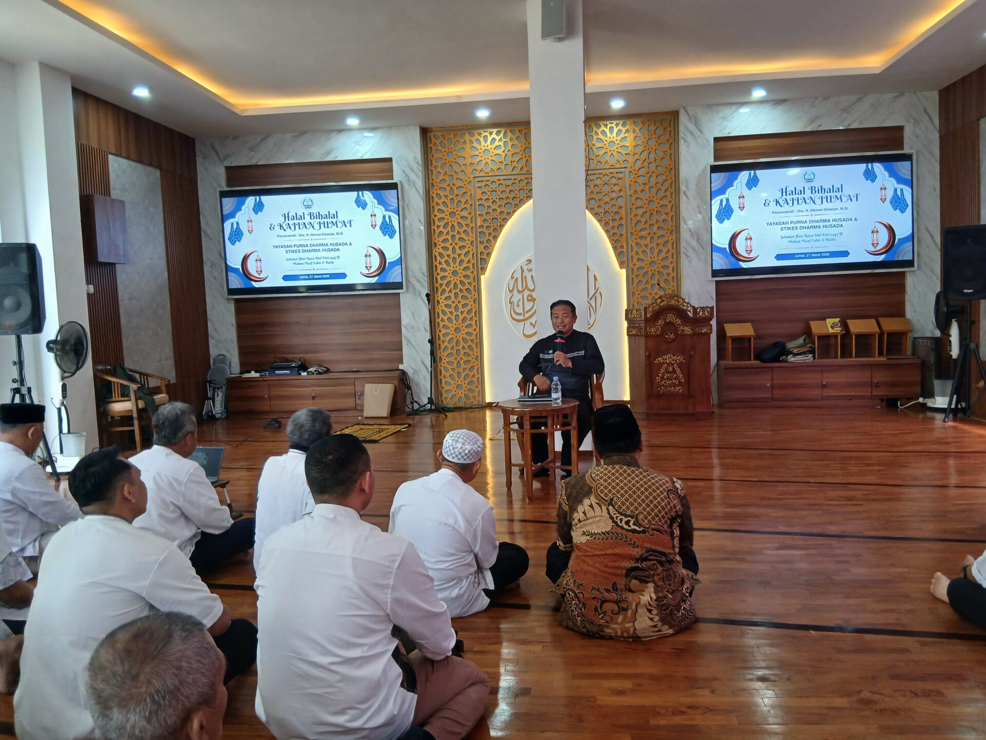 20260327 093127 HALAL BIHALAL DAN KAJIAN RUTIN JUMAT PAGI DALAM RANGKA HARI RAYA IDUL FITRI 1447 H BERSAMA BAPAK Drs. H. HIKMAT GINANJAR, M.Si STIKes