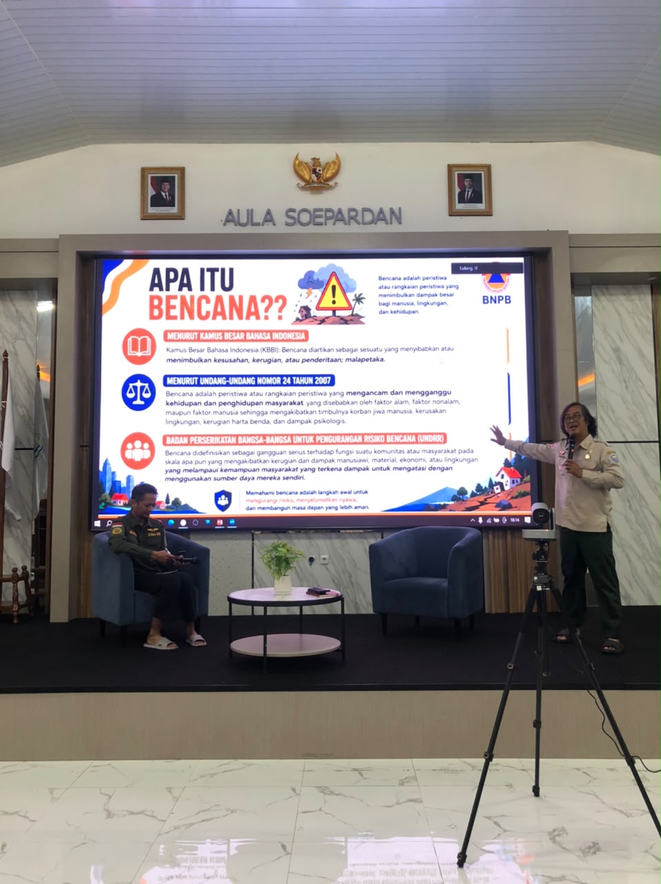 IMG 20260707 WA0060 SEMINAR INTERPROFESIONAL KESIAPSIAGAAN BENCANA STIKes DHARMA HUSADA STIKes