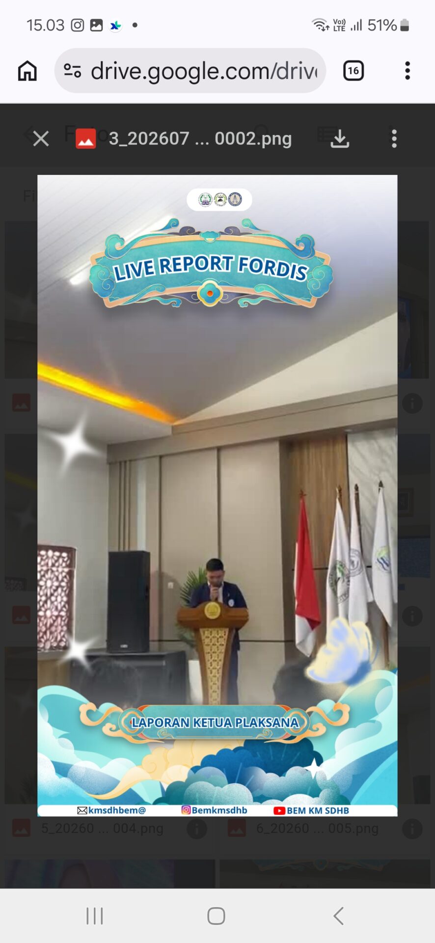 Screenshot 20260709 150353 Chrome BINCANG KAMPUS (KAMPUS KITA, CERITA KITA) BEM KM STIKes DHARMA HUSADA TAHUN 2026. STIKes