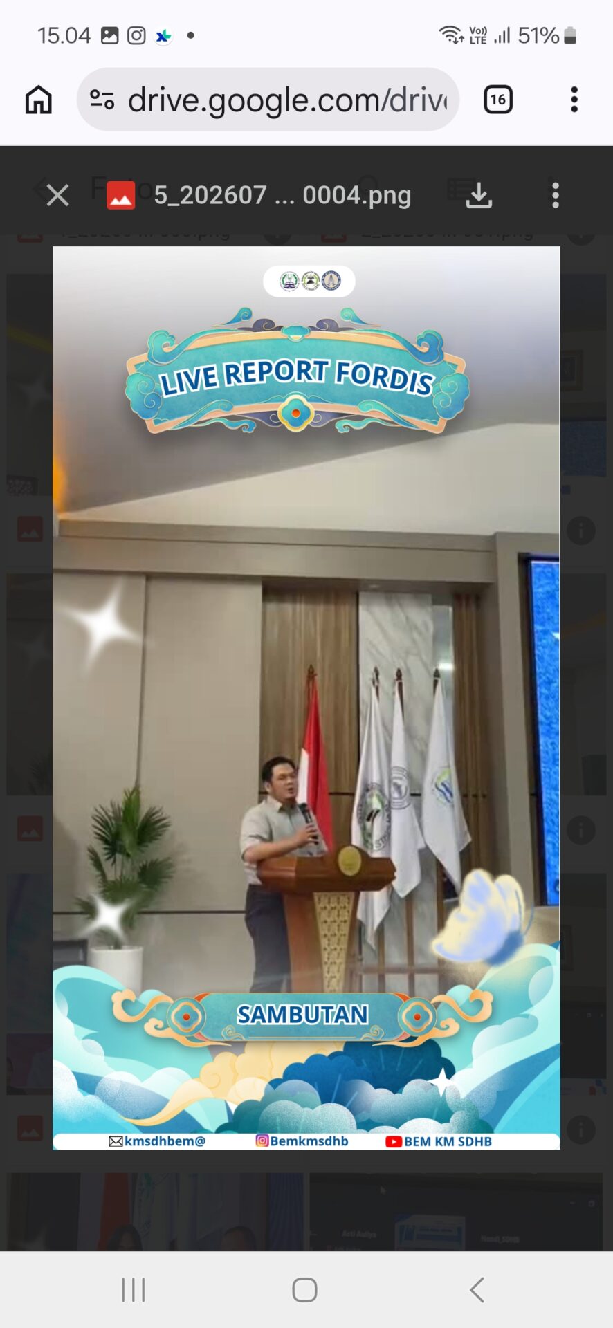 Screenshot 20260709 150417 Chrome BINCANG KAMPUS (KAMPUS KITA, CERITA KITA) BEM KM STIKes DHARMA HUSADA TAHUN 2026. STIKes