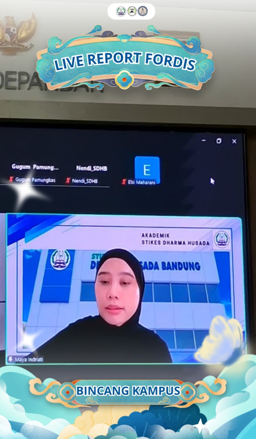 Screenshot 20260709 150549 Chrome BINCANG KAMPUS (KAMPUS KITA, CERITA KITA) BEM KM STIKes DHARMA HUSADA TAHUN 2026. STIKes